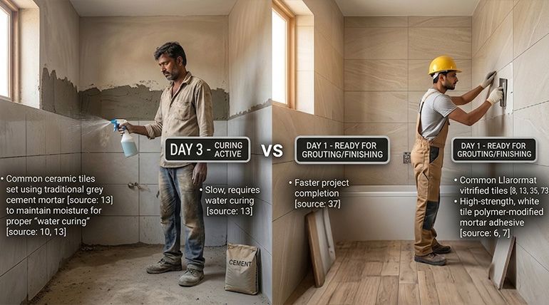 High performance best tile adhesive for flooring and walls