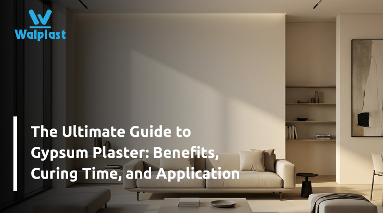 The Ultimate Guide to Gypsum Plaster: Benefits, Curing Time, and Application