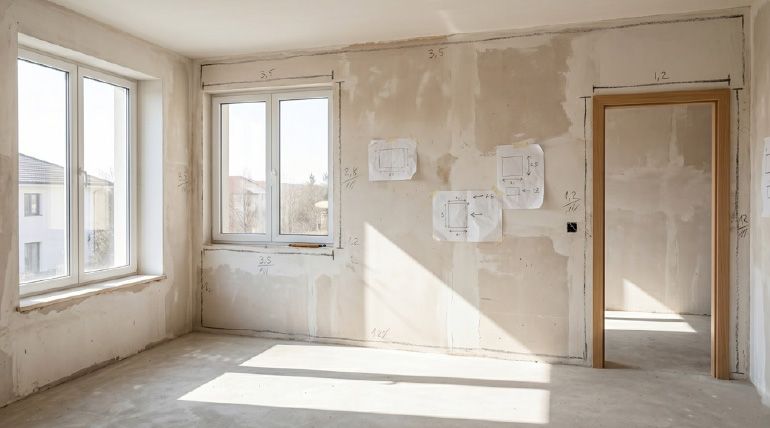 Interior wall putty for long-lasting wall protection