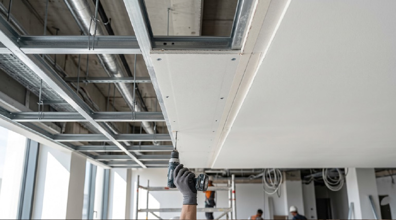 High-quality HomeSure Gypsum Boards for smooth wall finishes