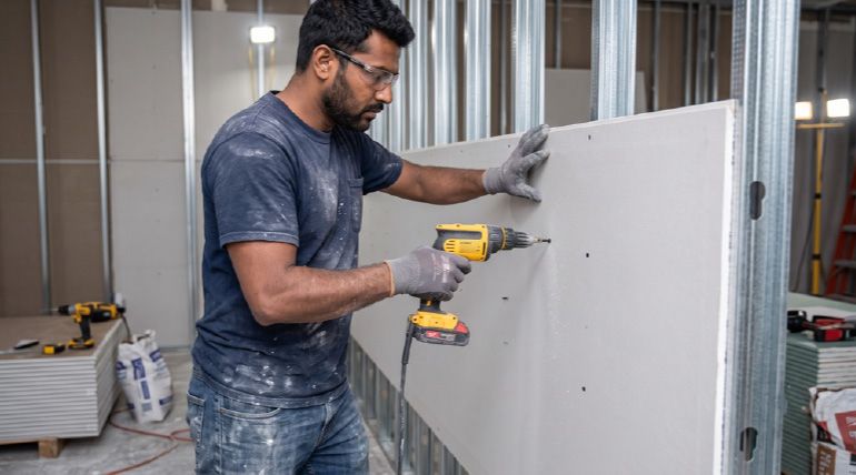 Durable GypEx Gypsum Boards for smooth wall finishes