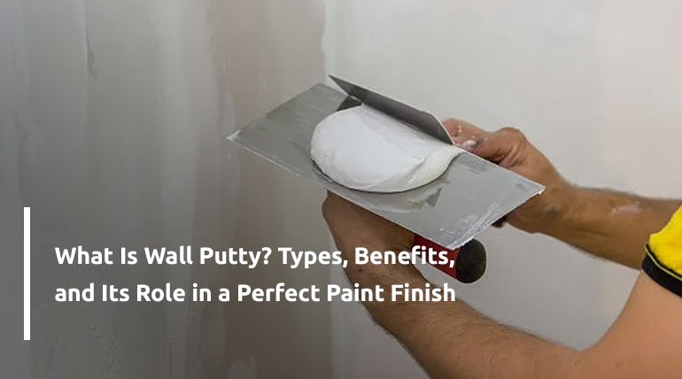 Best wall putty for crack-free wall finishing