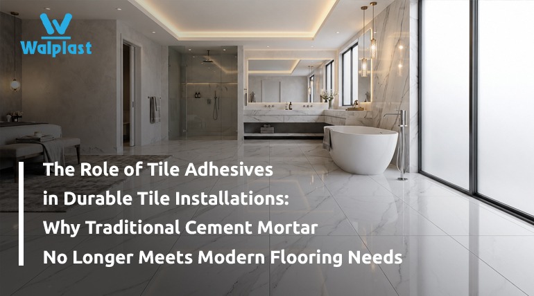 The Role of Tile Adhesives in Durable Tile Installations: Why Traditional Cement Mortar No Longer Meets Modern Flooring Needs