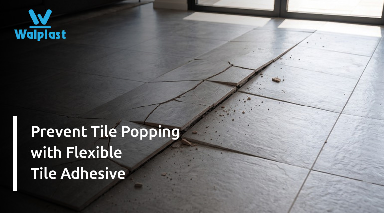 Prevent Tile Popping with Flexible Tile Adhesive